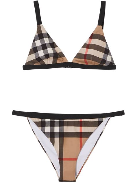 burberry black bikini|burberry vintage bikini.